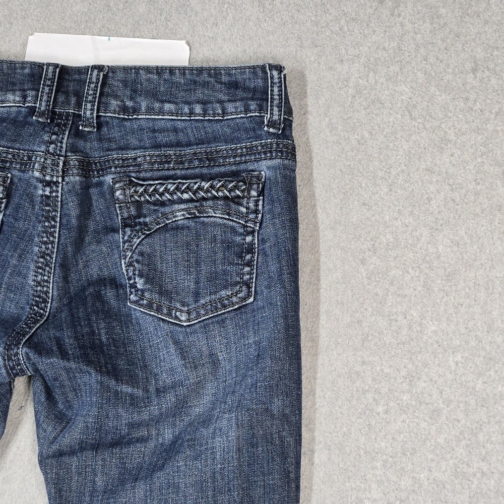 STRETSON Women Jeans 8 LONG Blue Denim Pixie Stix Skinny 32" Inseam Stretch - Picture 13 of 13